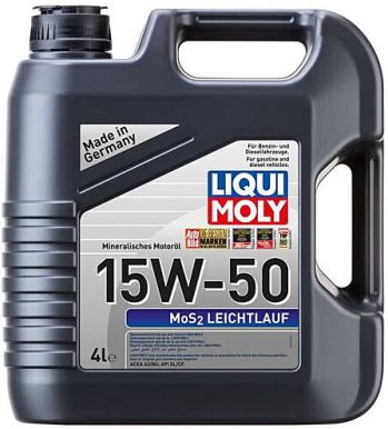 Liqui Moly Super Low Friction Motor Oil MoS2 15W-50