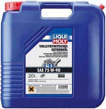 Liqui Moly Fully Synthetic Gear Oil (GL5) SAE 75W-90