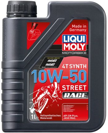 Liqui Moly Motorbike 4T Synth Street Race 10W-50