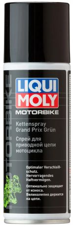 Liqui Moly Motorrad Ketten Spray Grand Prix Grun (зеленый)